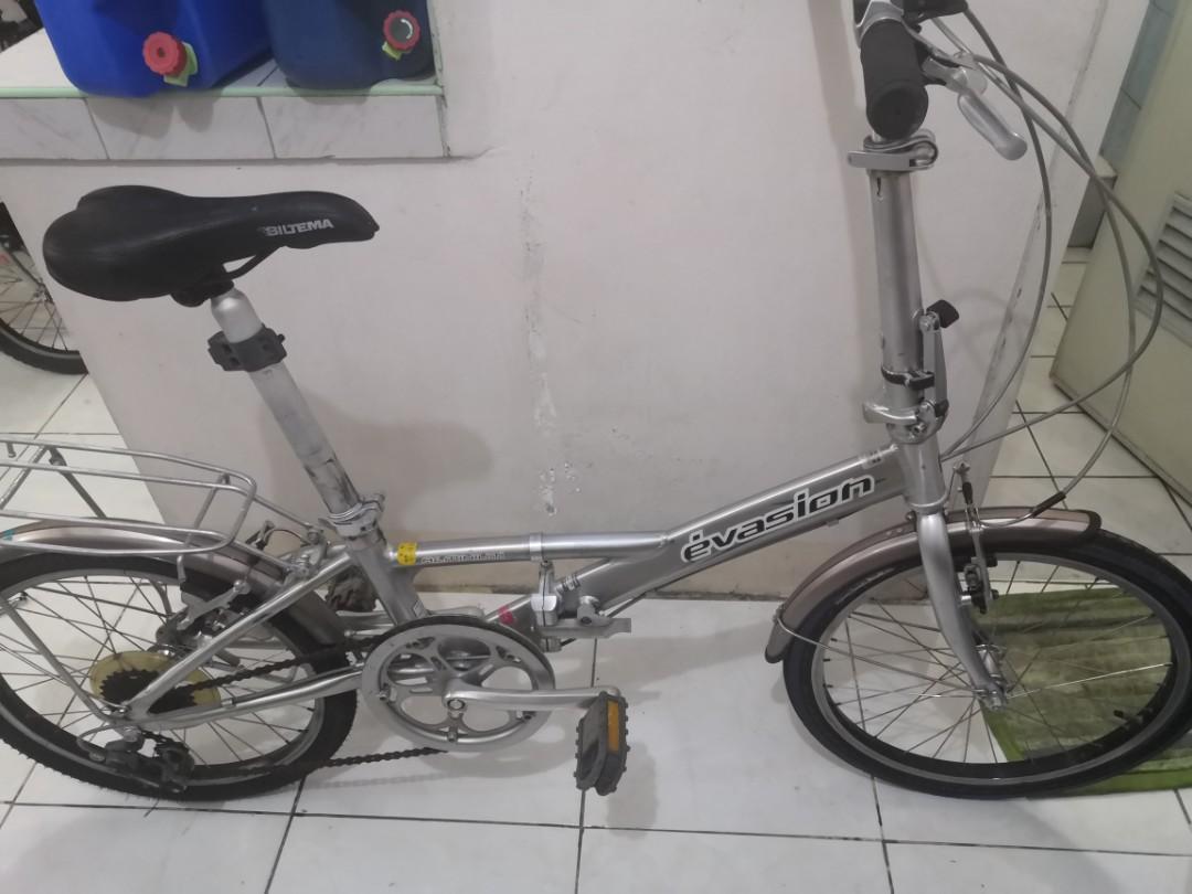 evasion folding bike