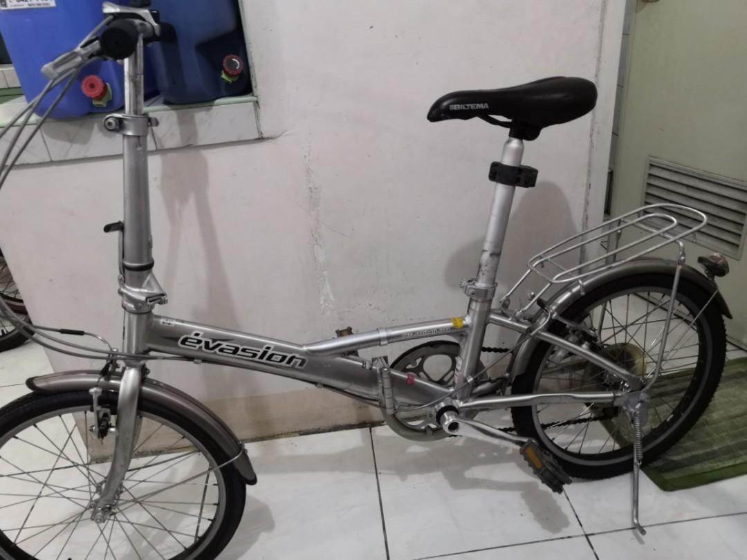 evasion folding bike