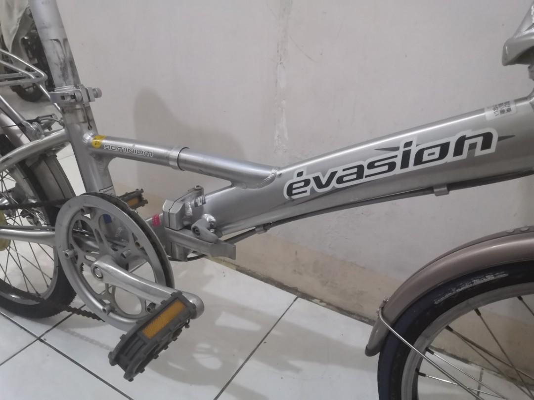 evasion folding bike