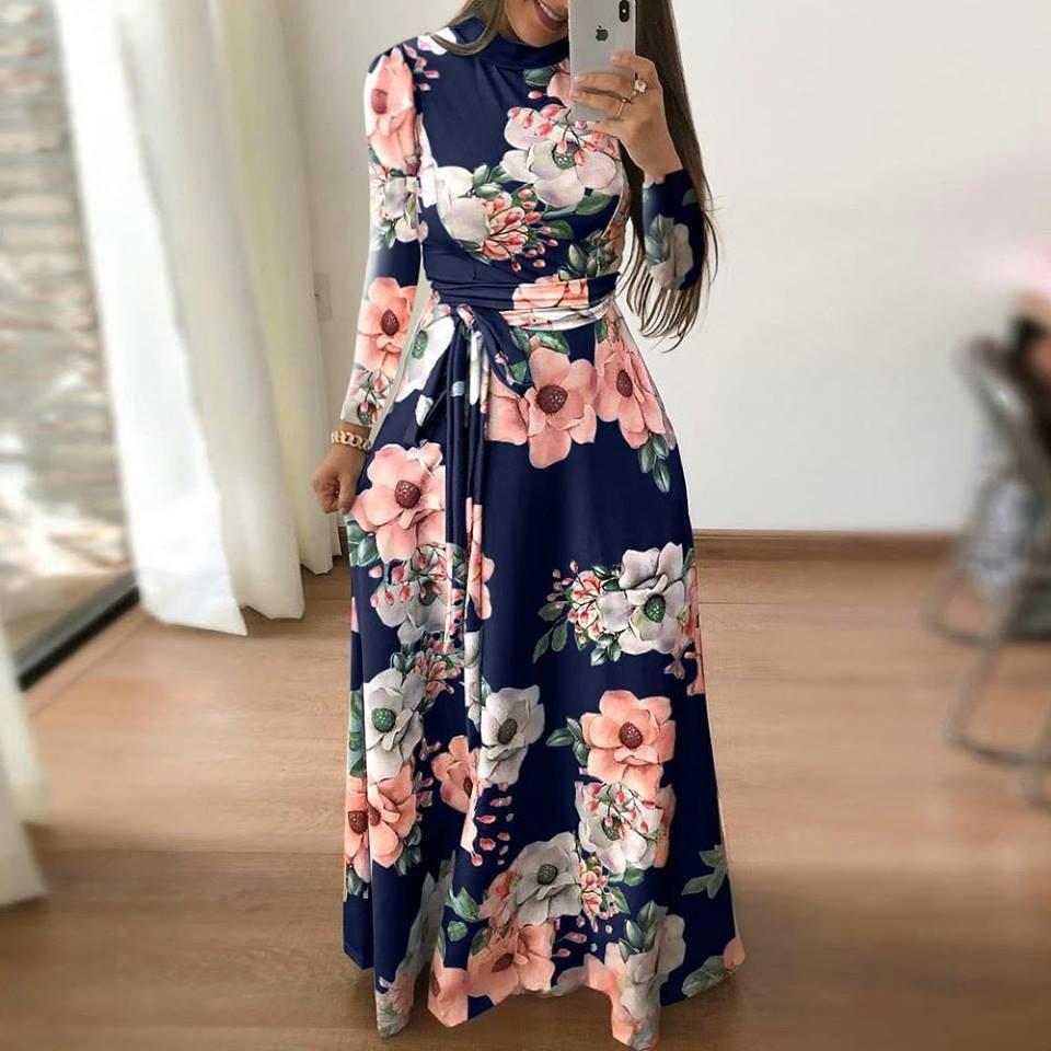 casual floral maxi dresses