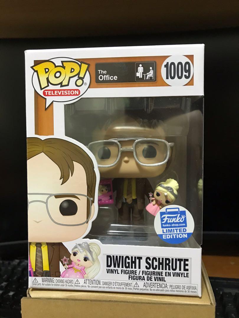 Funko Pop Dwight Schrute Princess Unicorn Doll Toys Games