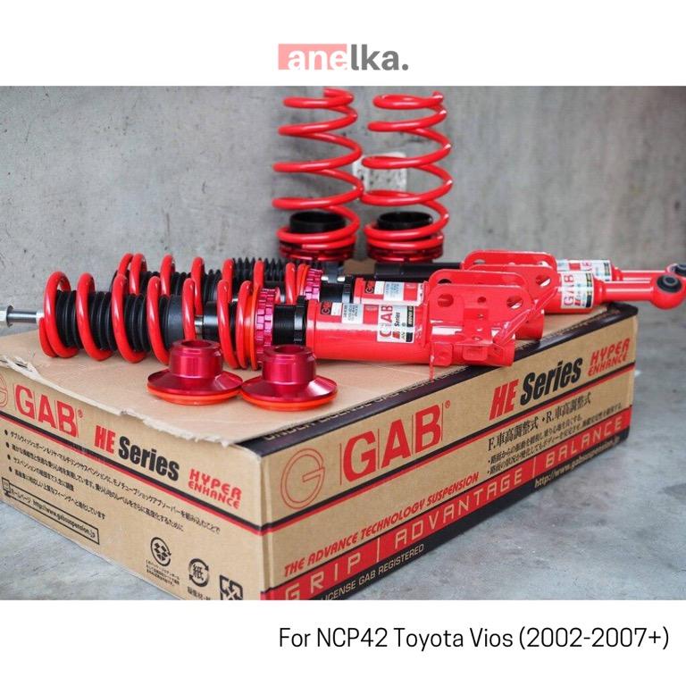 Gab He Series High Low Adjustable Suspension Coilovers Car Accessories Accessories On Carousell