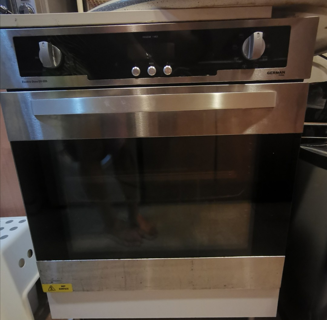German Pool Built in Oven EV55D 電烤箱風爐, 家庭電器, 廚房電器, 焗爐及多士爐 Carousell