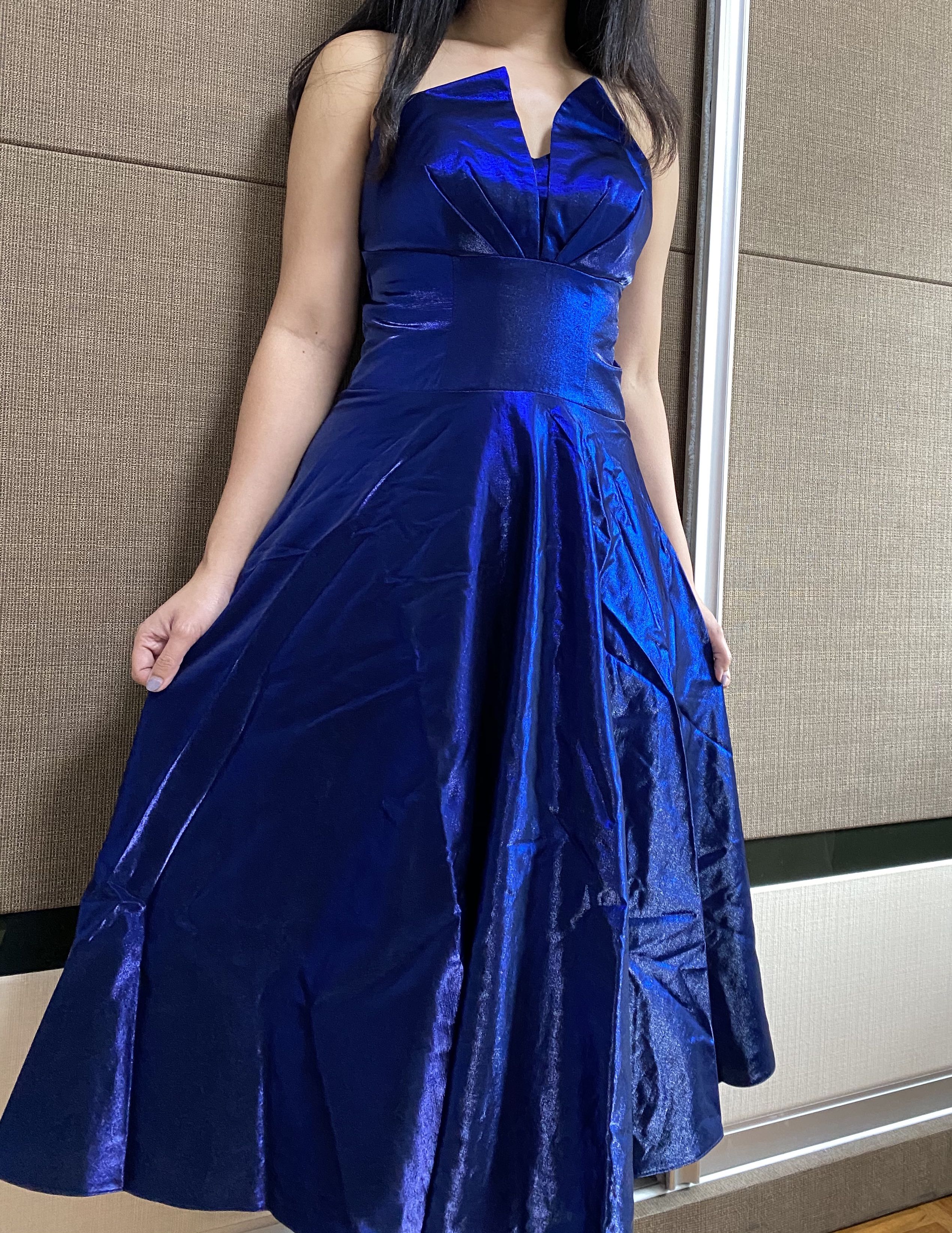 Glamorous cheap blue dress