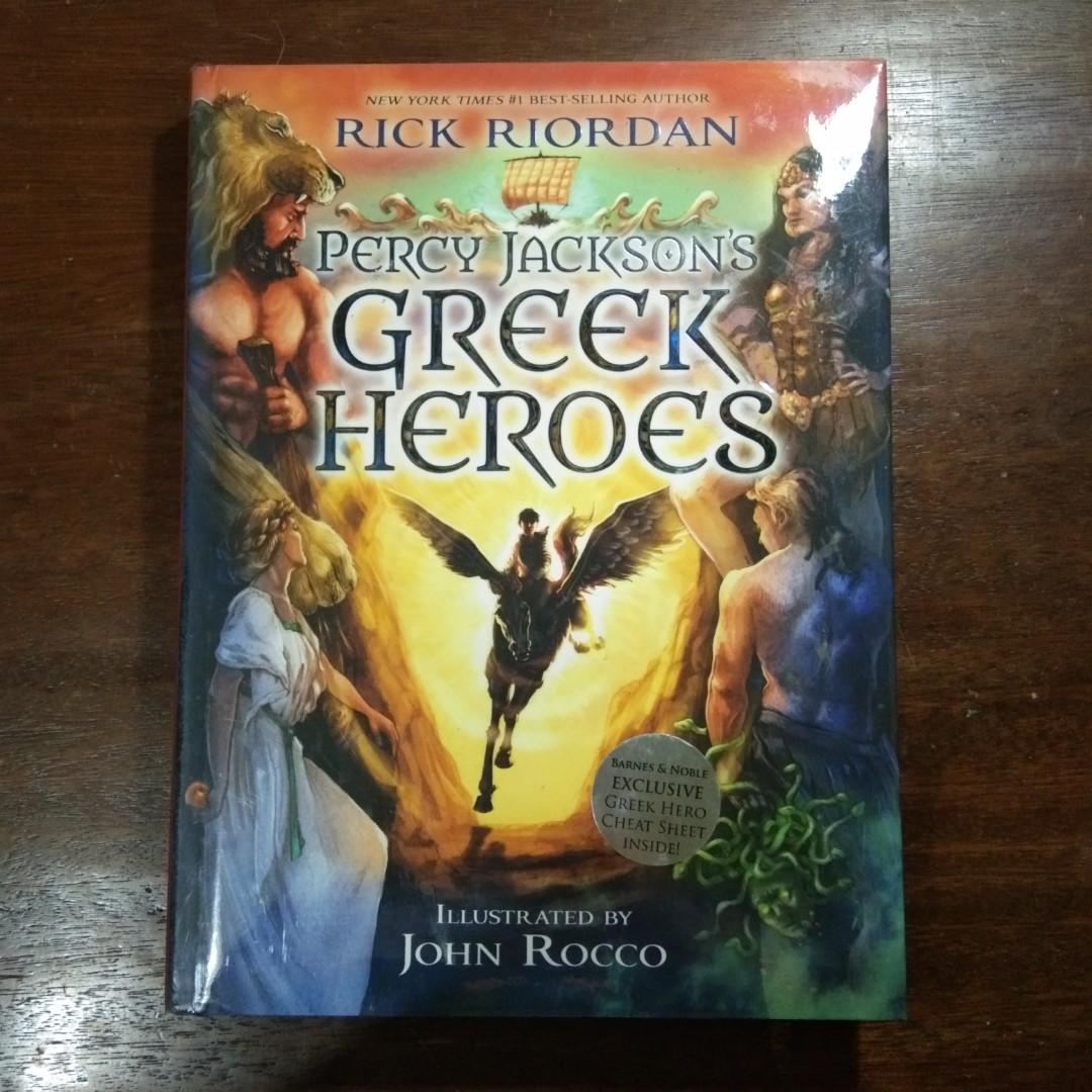 Greek Heroes Rick Riordan Books Books On Carousell
