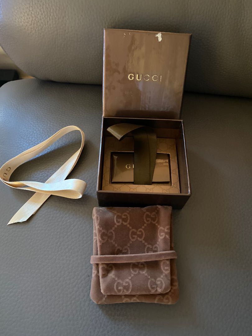 gucci dust bag and box