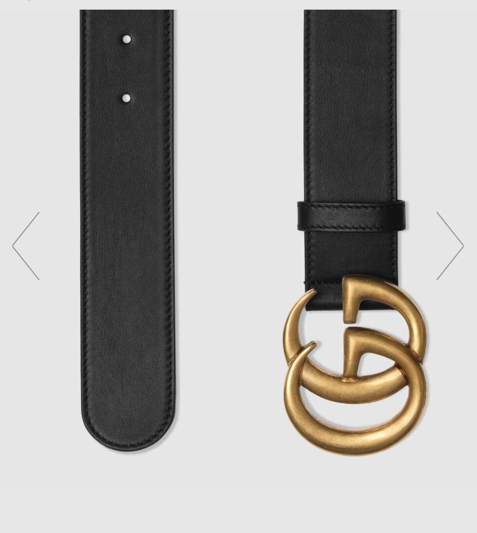 black shoelace belt gucci