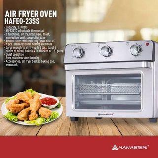Hanabishi HAFEO-23SS Air Fryer Oven with Rotisserie