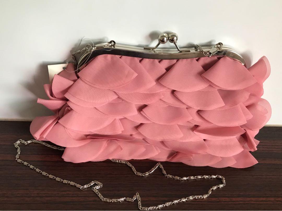 Pink colour purse clearance