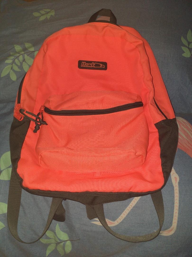 hawk bag red black