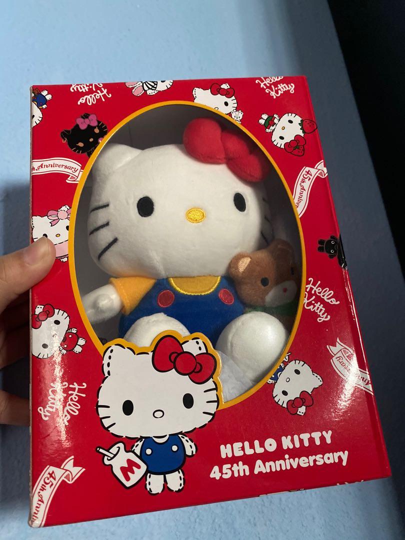 Hello Kitty 45th Anniversary Plush Top Hello Kitty 45th