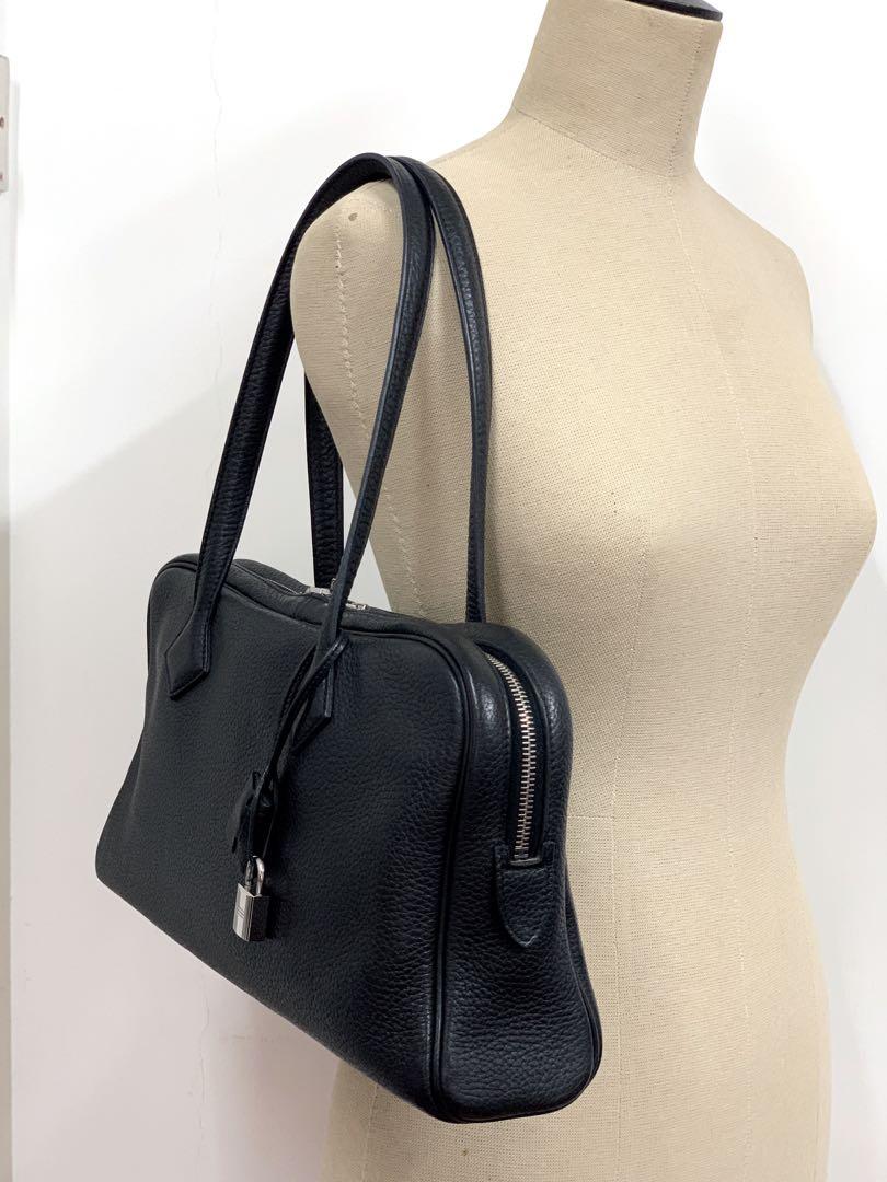 Hermes Black Victoria Elan handbag Carousell
