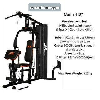 big w home gym