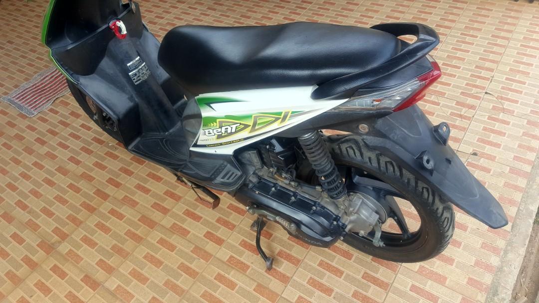 Honda Beat Tahun 2012 Warna Hijau Putih, Motor di Carousell