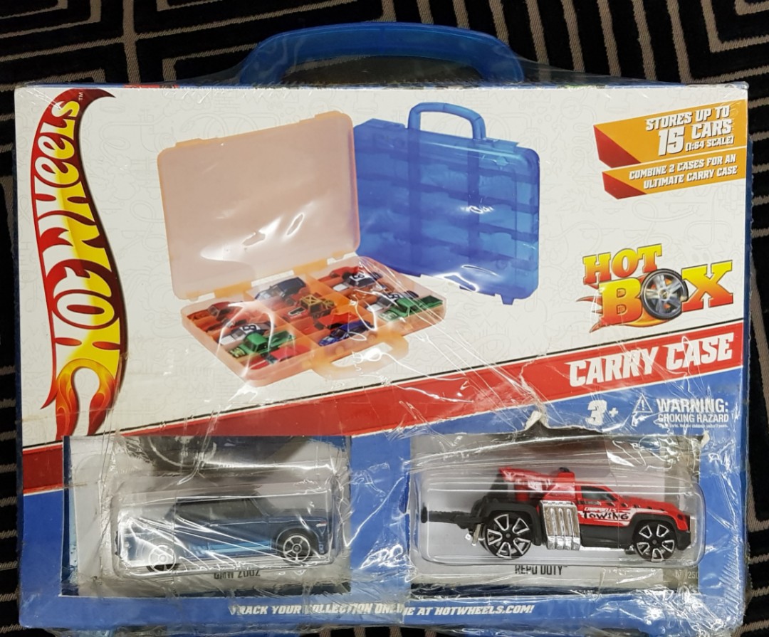 Hot Wheels Hot Box Carry Case 2 