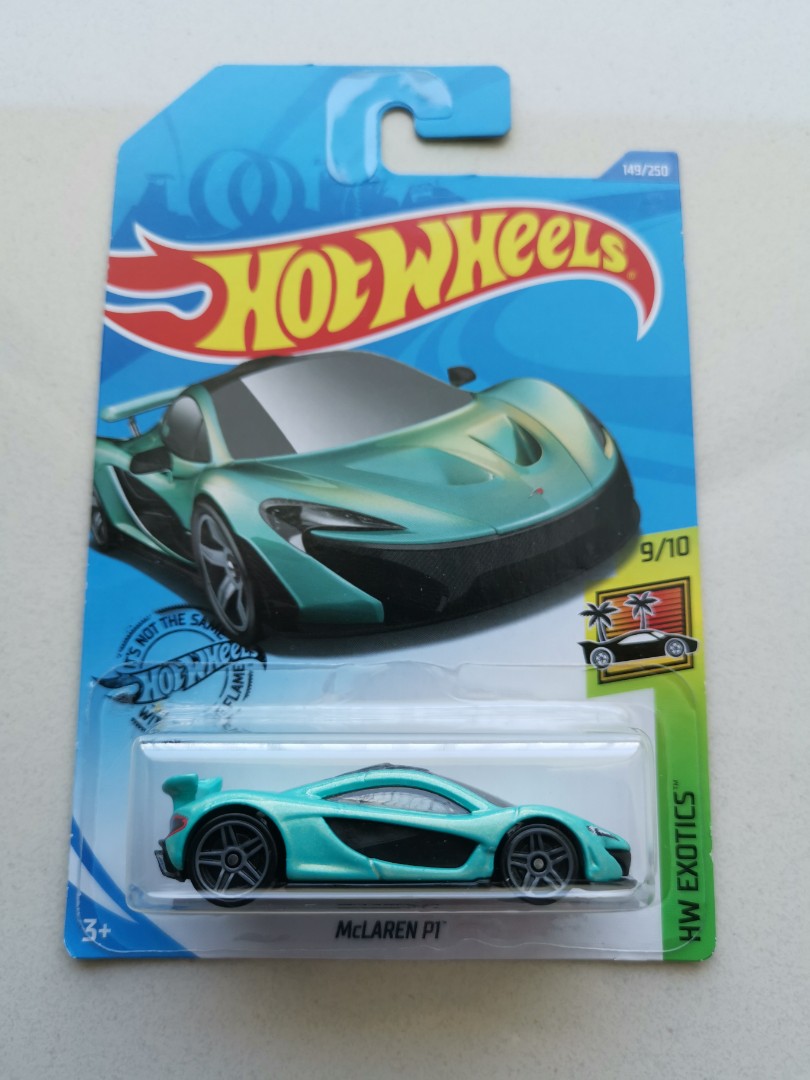 Hotwheels Mclaren P1 Toys Games Diecast Toy Vehicles On