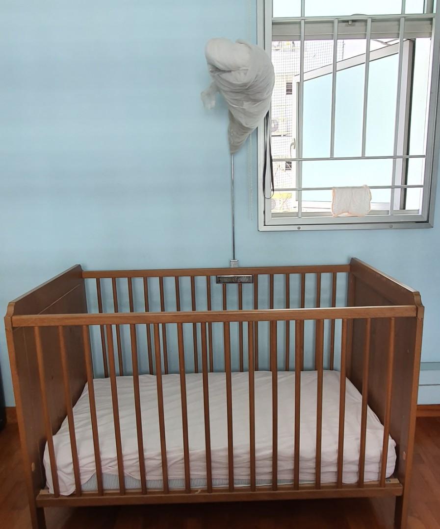 ikea cot teething rail