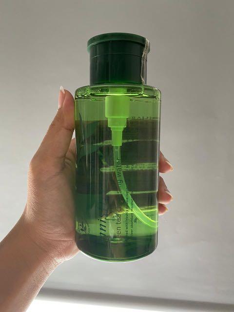 harga innisfree green tea cleansing water