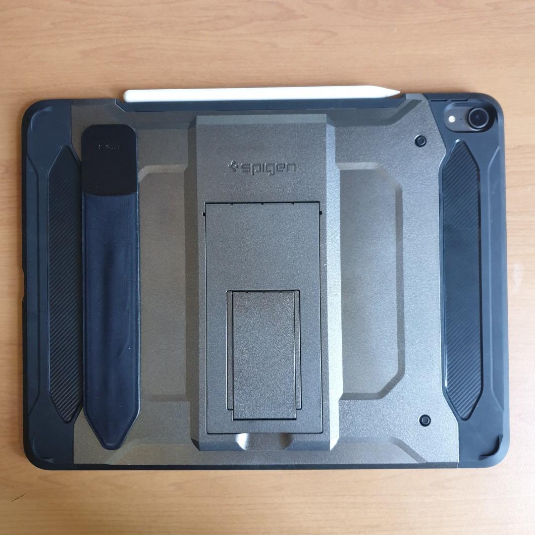 Ipad Pro 2018 2020 Spigen Case 12 9 Inc Tough Armour Pro Mobile Phones Tablets Mobile Tablet Accessories Cases Sleeves On Carousell