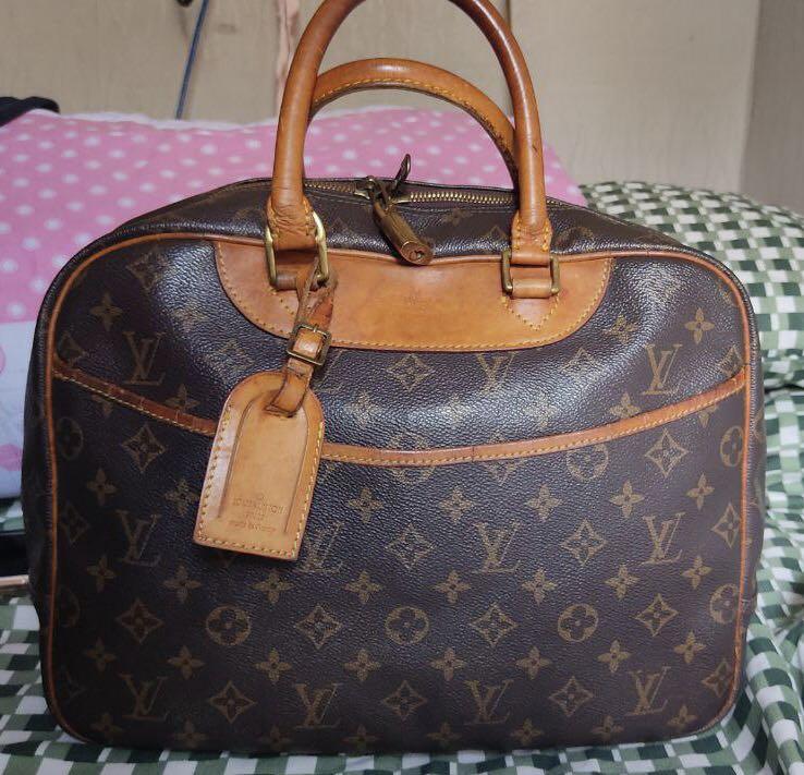 Louis-Vuitton-Monogram-Deauville-Hand-Bag-Brown-M47270 – dct-ep_vintage  luxury Store