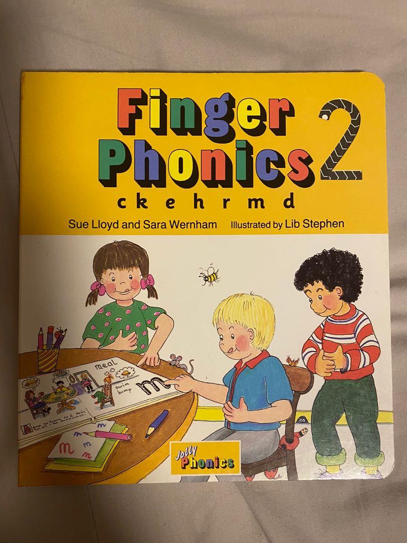 Jolly Phonics Finger Phonics 12346 書本 And 文具 小朋友書 Carousell
