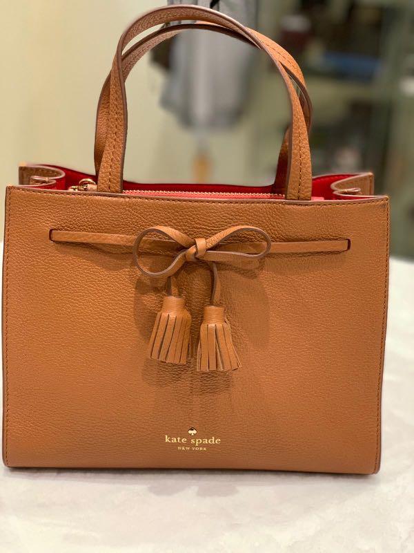 Kate Spade Hayes Street Isobel Satchel , Luxury, Bags & Wallets on Carousell