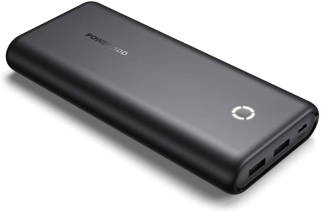 Kcmp7 Poweradd Energycell 20000mah Power Bank External Battery Portable Charger Compatible With Huawei Iphone Ipad Samsung Nexus Htc Nintendo Switch Tablets And More Black Electronics Others On Carousell