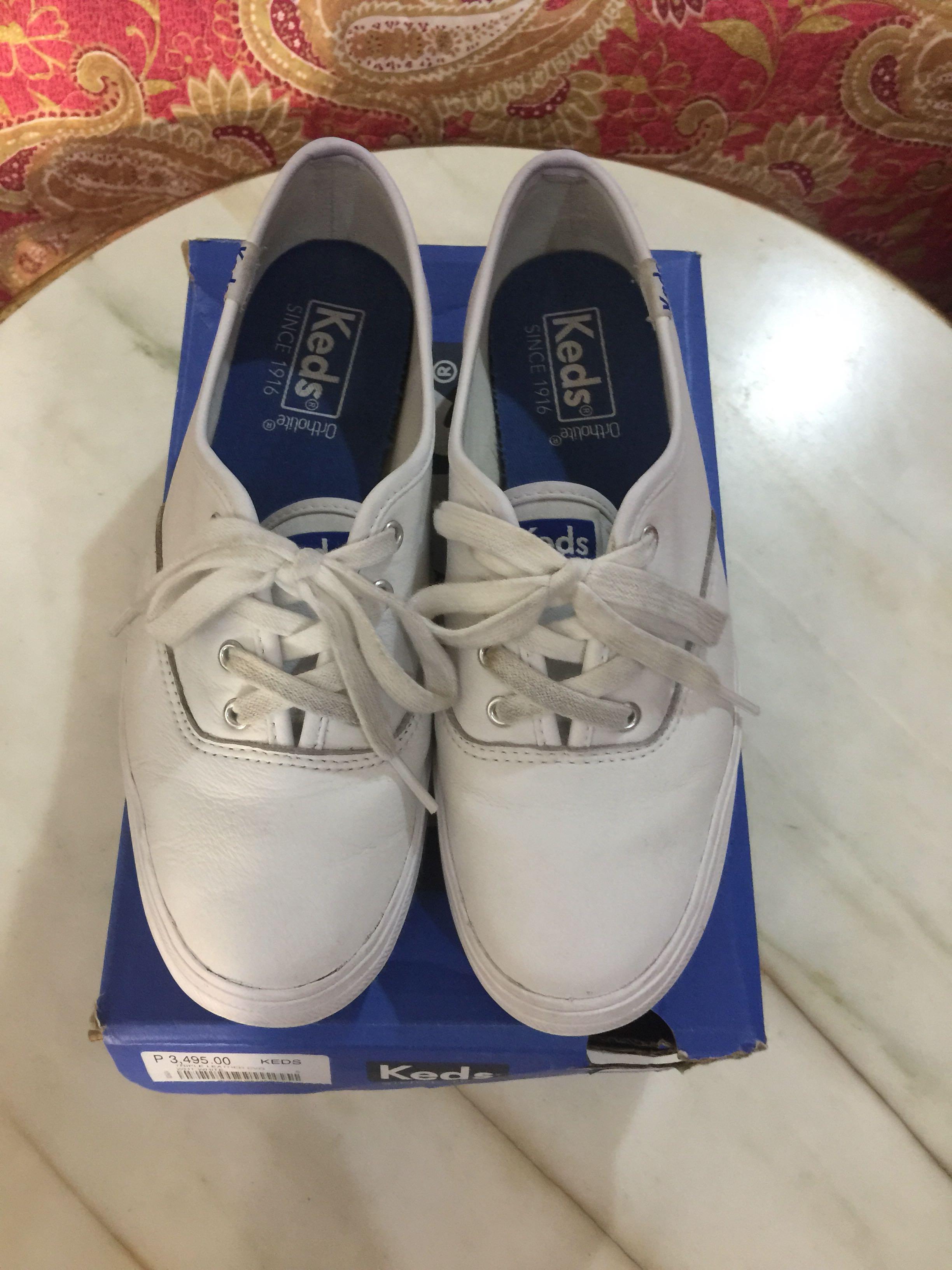 Keds triple leather size 5, Women's 