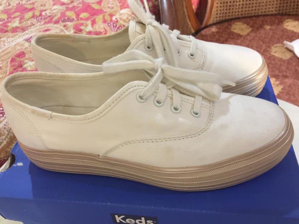 keds triple shimmer gold