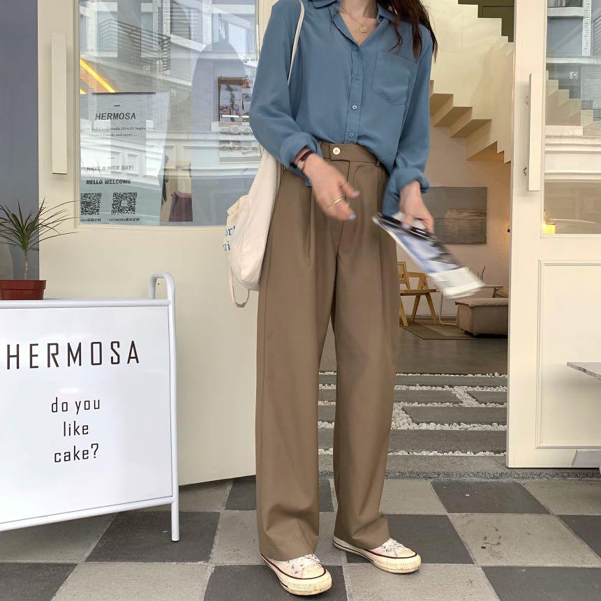 baggy formal pants