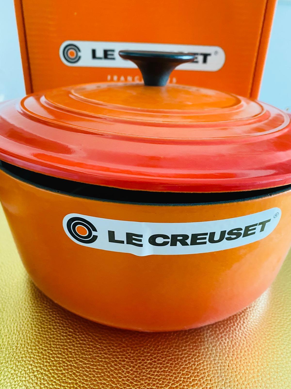 Le Creuset round casserole oven Color Volcanique 24cm, Home Appliances