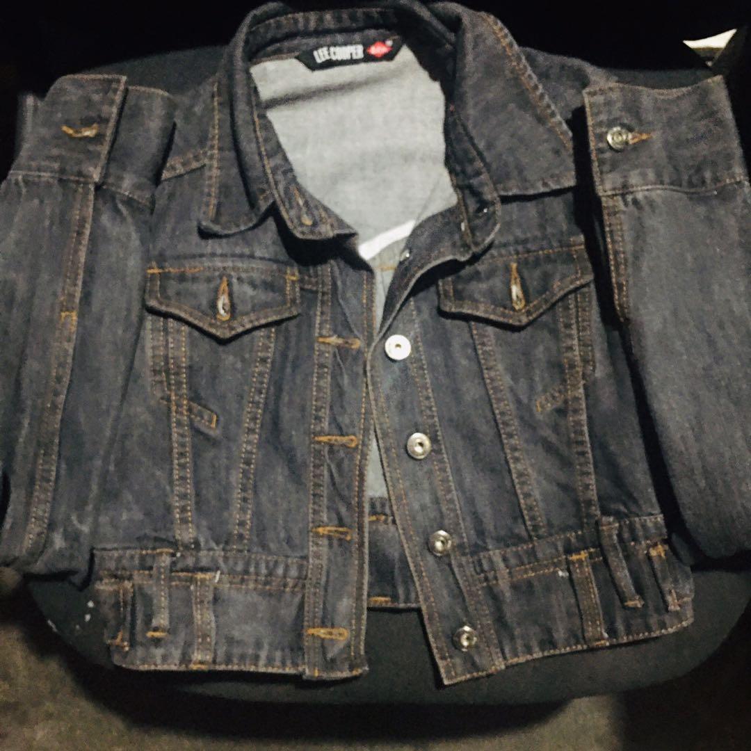 lee cooper denim jacket womens