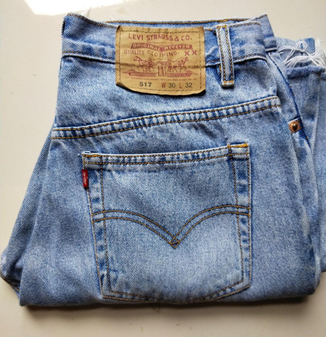 Levi's 517 Vintage Jeans, Women's Fashion, Bottoms, Jeans on Carousell