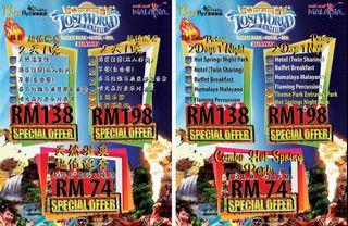 Lost World Of Tambun Ticket Tickets Vouchers Carousell Malaysia