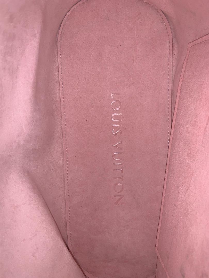 Louis Vuitton Damier Azur Giroratta Handbag Pink P13088 – NUIR VINTAGE