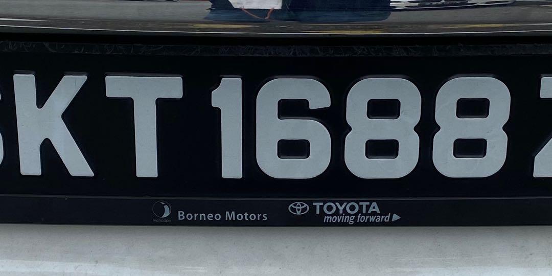 Lucky Auspicious Car Plate 1688, Car Accessories, Car Plates on Carousell