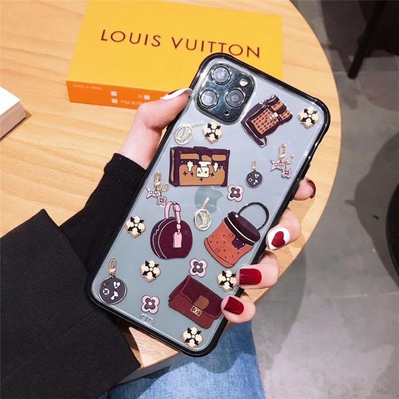 LV transparent fashion IPhone case, Mobile Phones & Gadgets, Mobile &  Gadget Accessories, Cases & Sleeves on Carousell