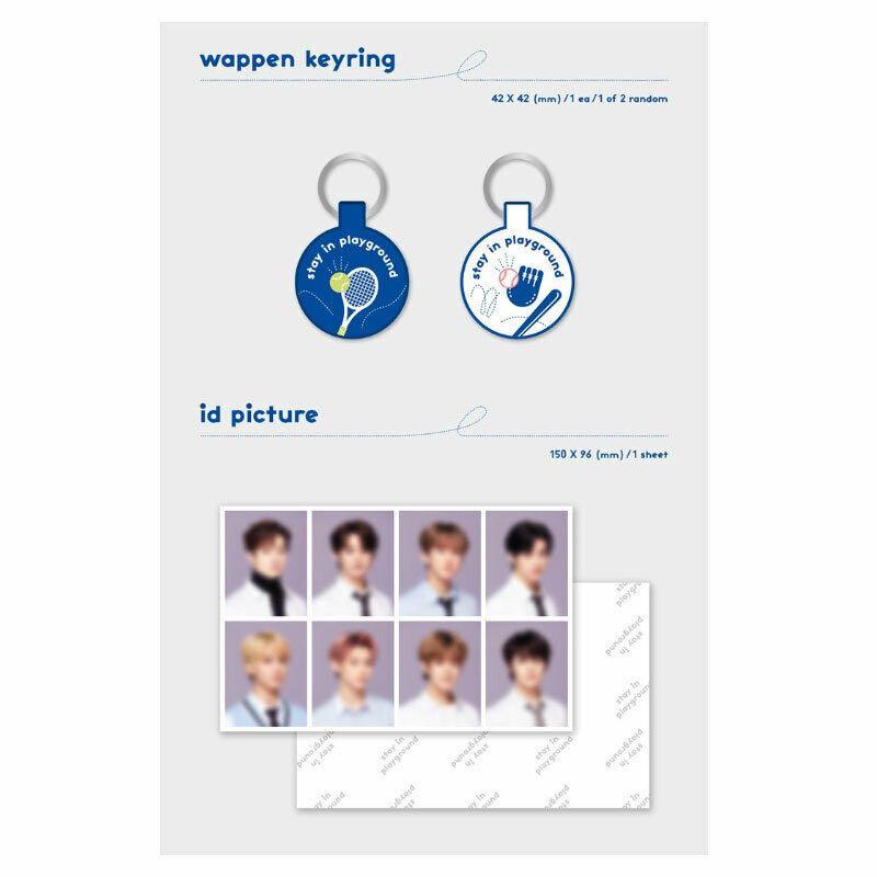 STAY IN PLAYGROUND STRAY KIDS 2ND PHOTOBOOK 韓國版寫真集+ DVD 訂