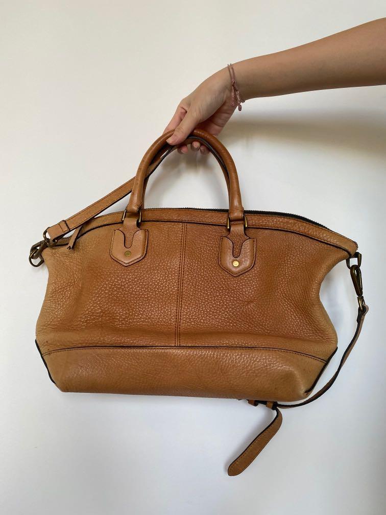 madewell leather bag