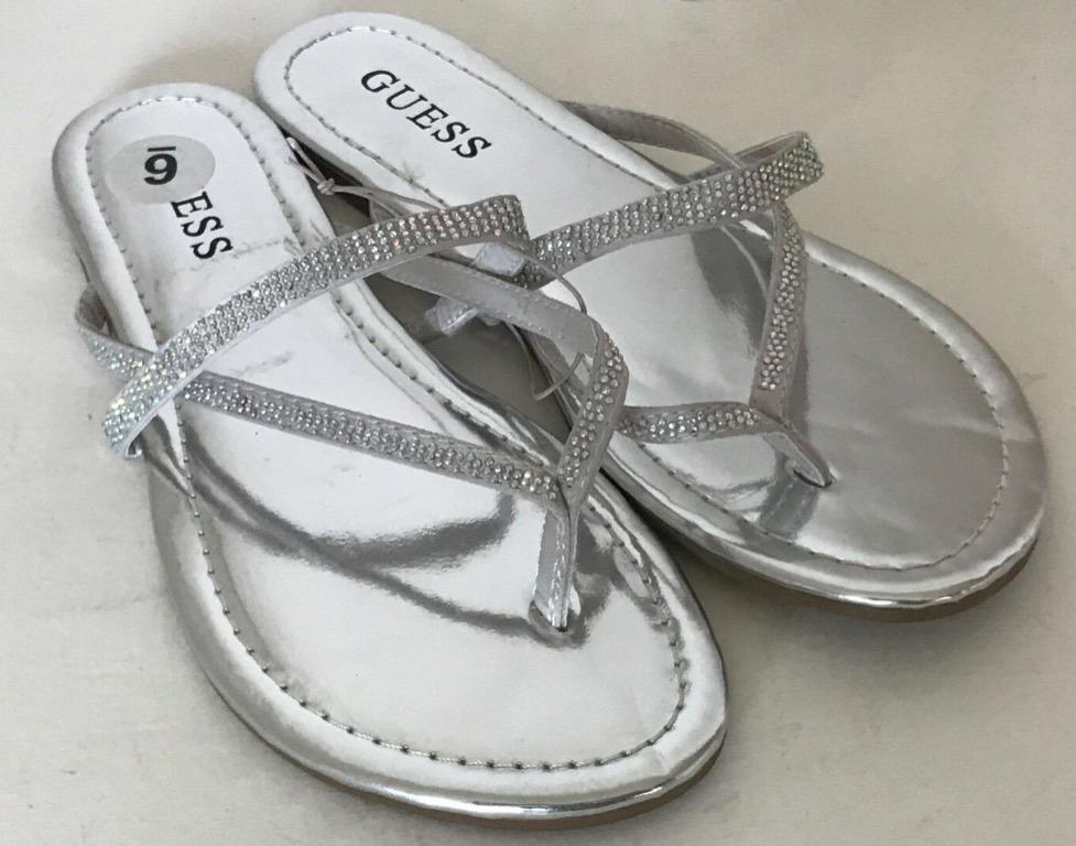 Guess flip flops with rhinestones 2025