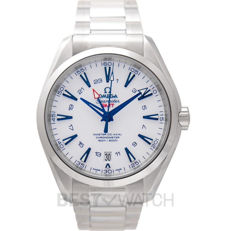 NEW Omega Seamaster Aqua Terra 150M Master Co Axial GMT 43 mm