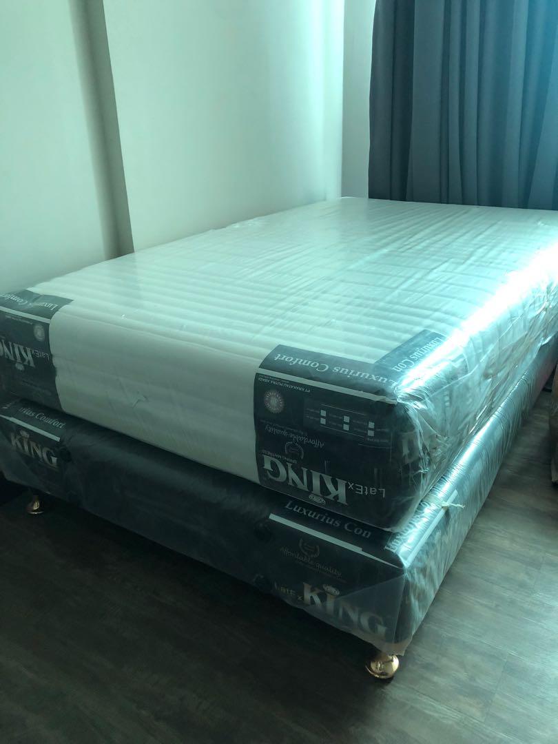 New Spring Bed King Double Perabotan Rumah di Carousell