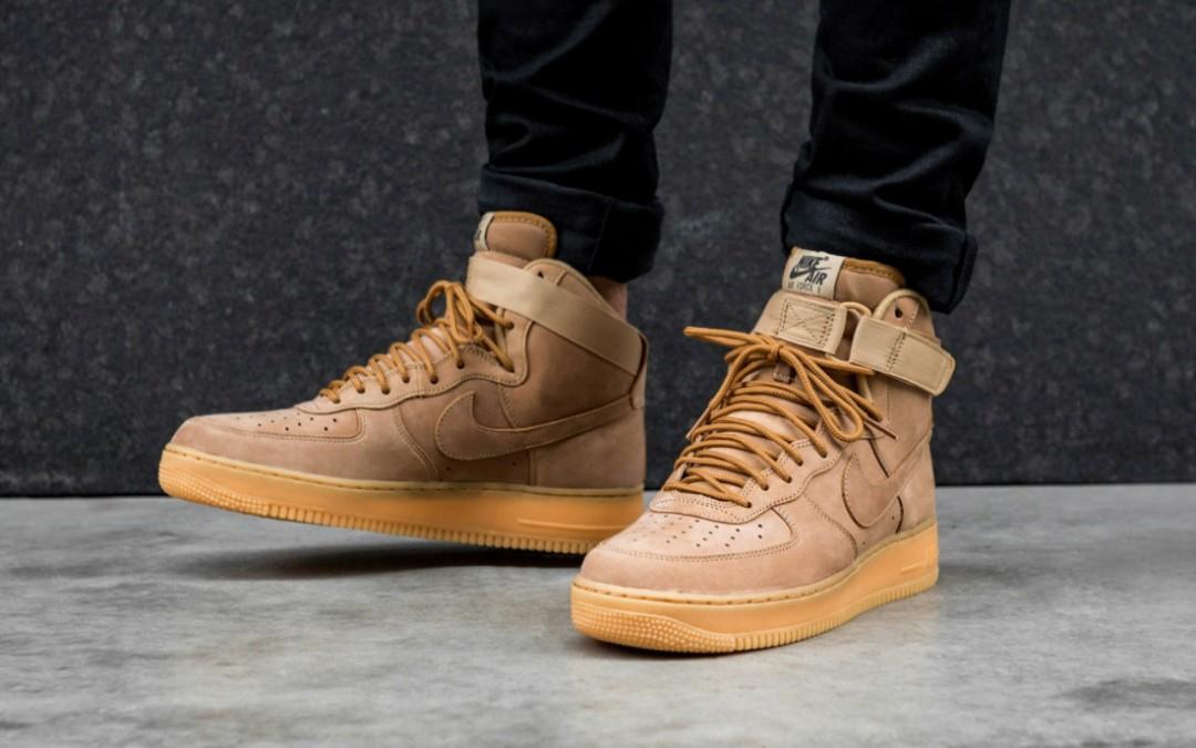 Nike Air Force 1 Wheat, Men's Fashion, Footwear, Sneakers on Carousell