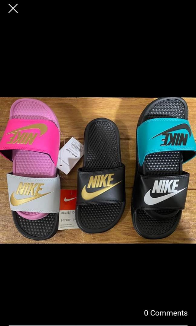 class a nike slippers