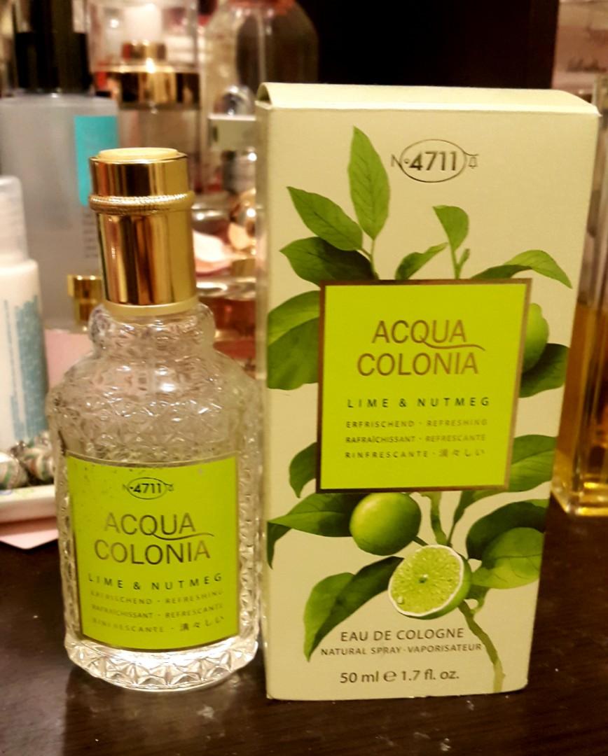 kleding Tegenover Van toepassing Authentic No. 4711 Acqua Colonia Lime and Nutmeg, Beauty & Personal Care,  Fragrance & Deodorants on Carousell