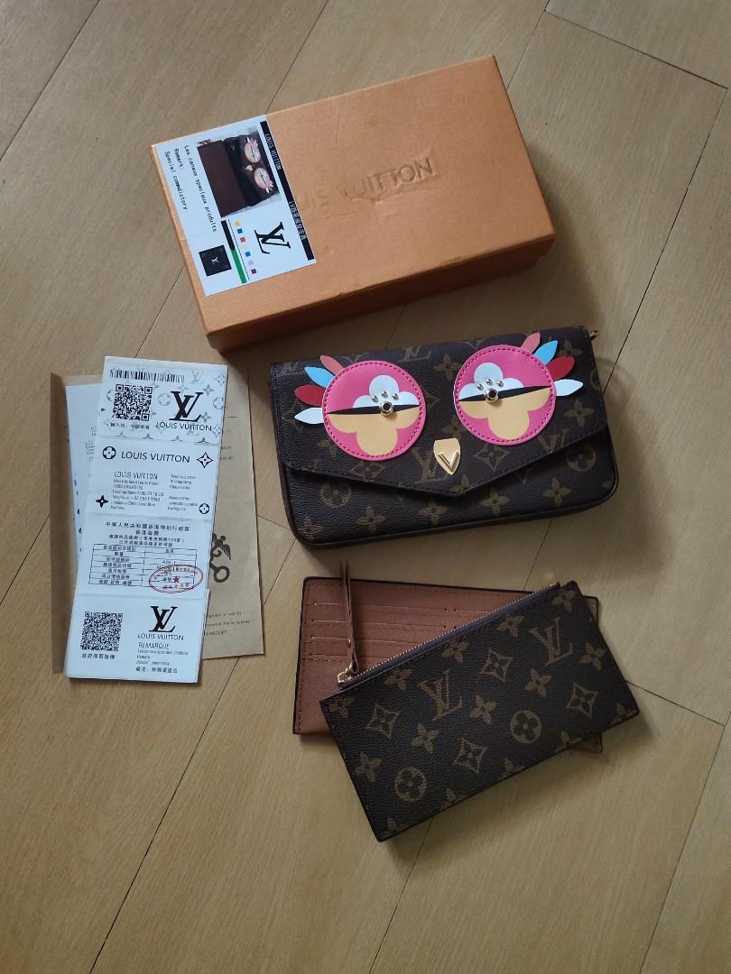 lv owl sling bag original