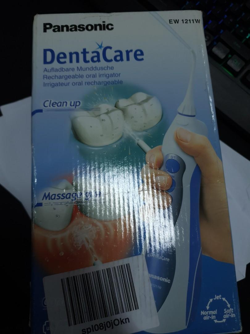 Panasonic EW1211 Rechargeable Dental Oral Irrigator with 2 Water Jet