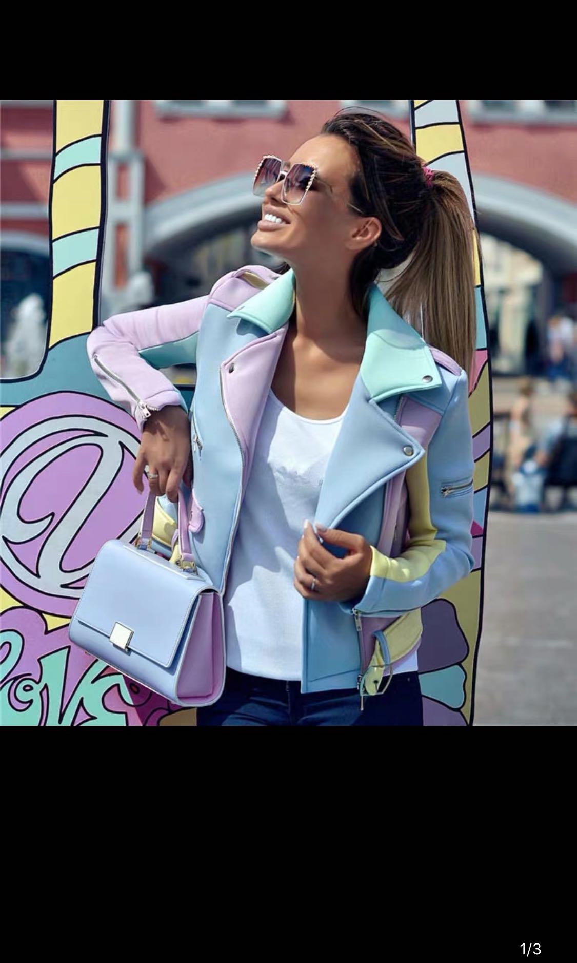 Pastel winter jacket 2025