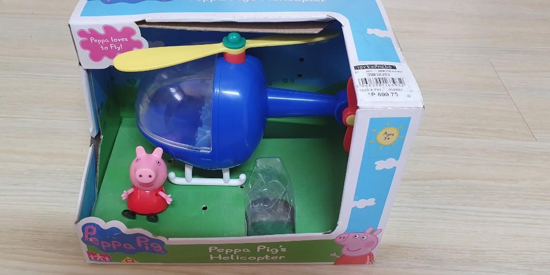 peppa pig helicopter toy