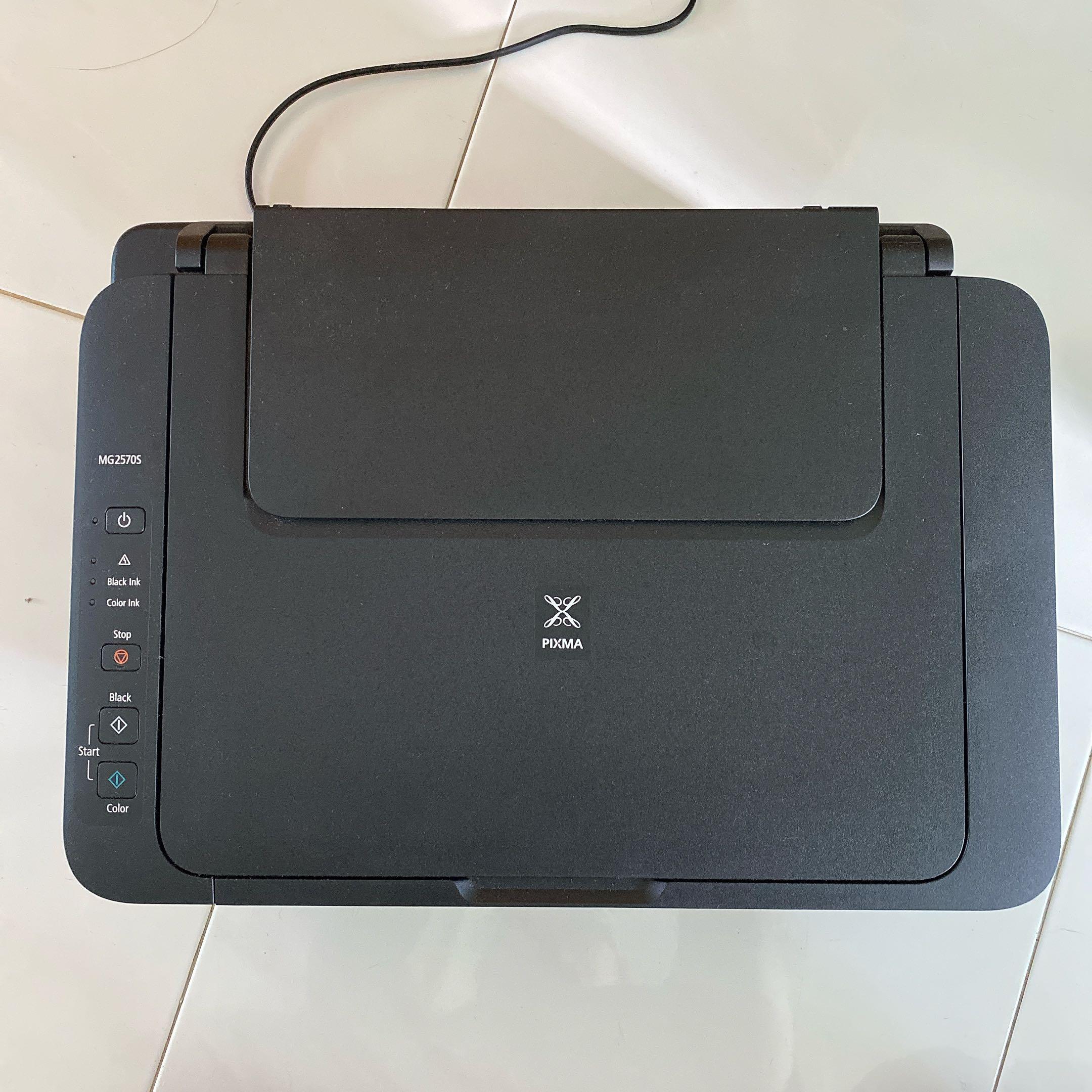 Pixma Mg2570s Canon Inkjet Printer Computers And Tech Printers Scanners And Copiers On Carousell 9055